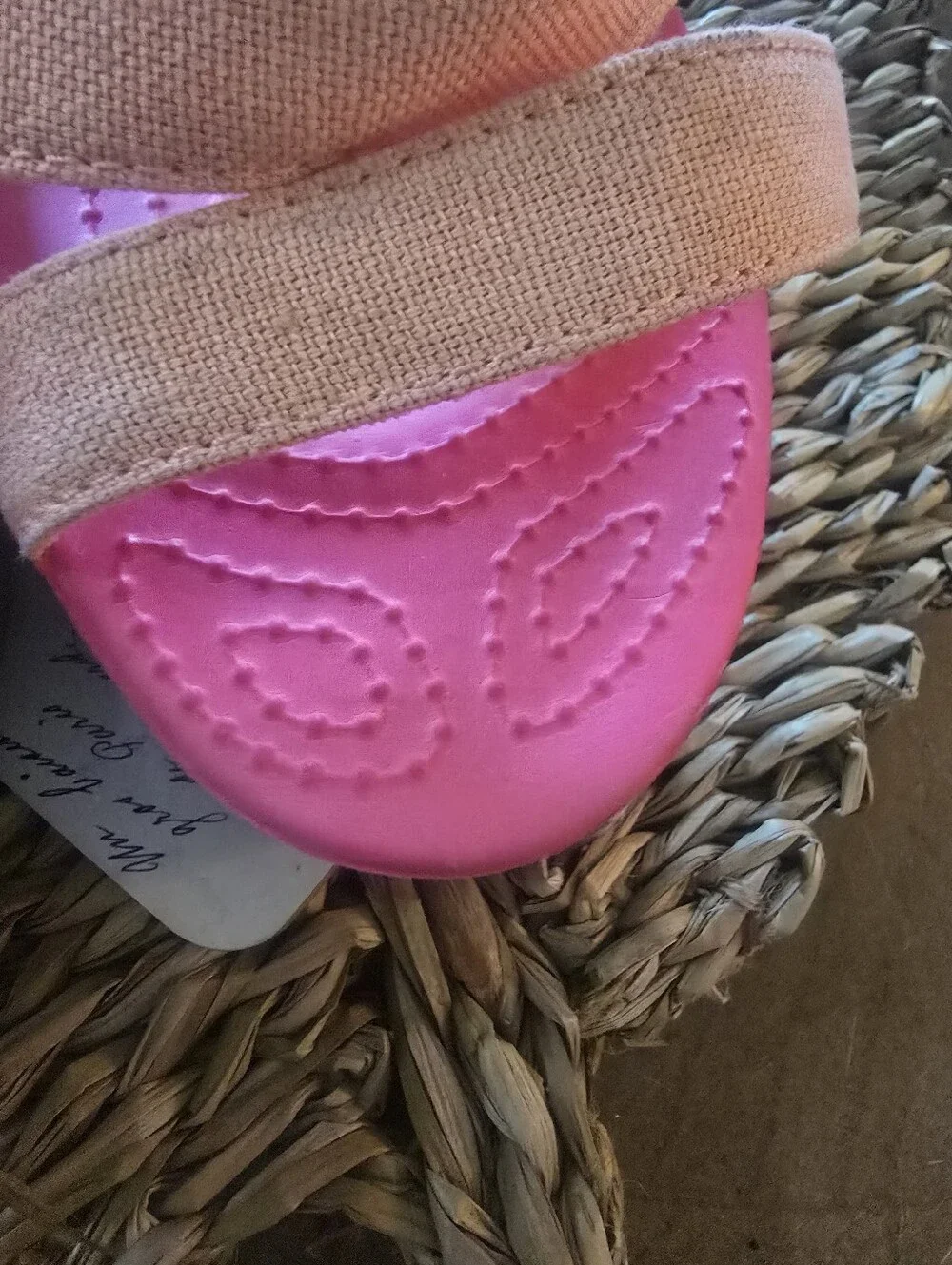 Crocs Women’s Peach Pink Wedge Sandals - Ankle Strap Comfort